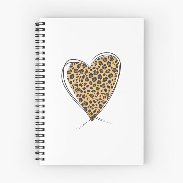 Item preview, Boho Leopard Heart Sticker designed and sold by Design by TZ.