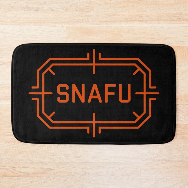 Item preview, SNAFU – Classic Military Slang Typography designed and sold by Callsign 84.
