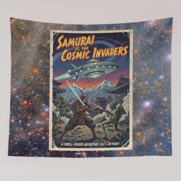 Item preview, Japanese Warriors VS. Aliens designed and sold by Fragmented Murmurings.