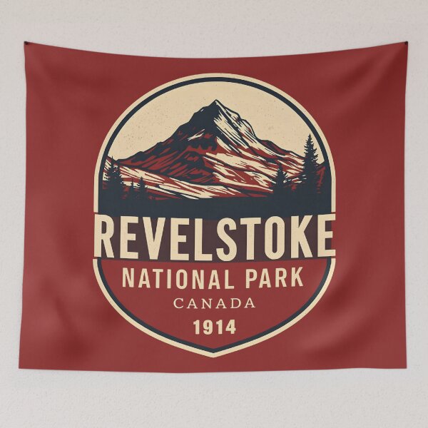 Item preview, Mount Revelstoke National Park - Canada  designed and sold by GoodOldVintage.