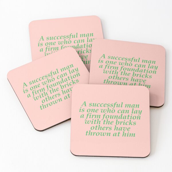 Item preview, Successful man builds a firm foundation designed and sold by fristsmokie.