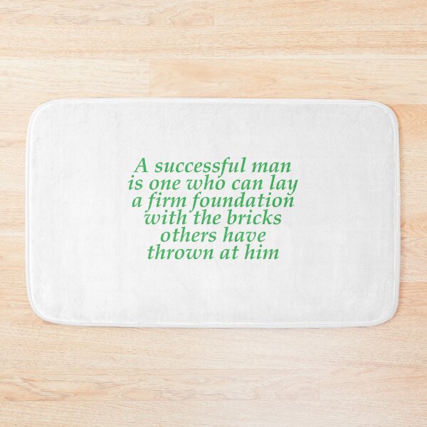 Item preview, Successful man builds a firm foundation designed and sold by fristsmokie.