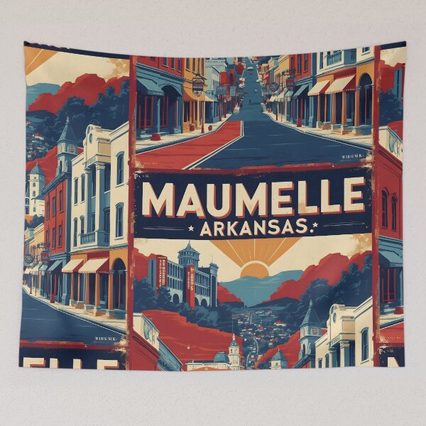 Item preview, Maumelle Arkansas USA Vintage Travel Tourism  designed and sold by TravelersGems.