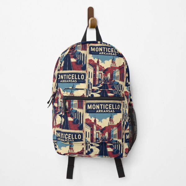 Item preview, Monticello Arkansas USA Vintage Travel Tourism designed and sold by TravelersGems.