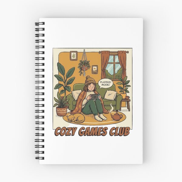Item preview, Cozy Games Club designed and sold by Trend Drops Mad.