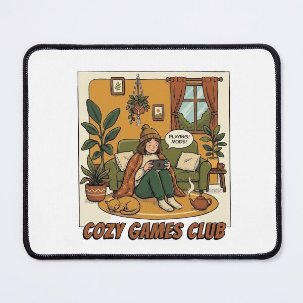 Item preview, Cozy Games Club designed and sold by Trend Drops Mad.