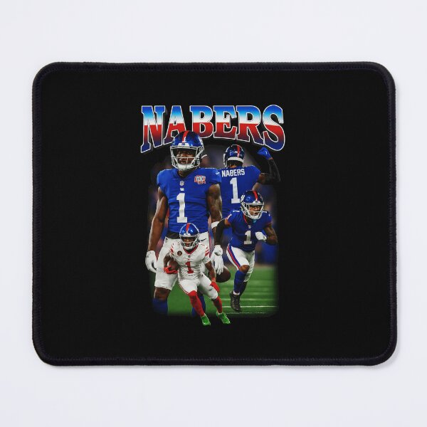 Item preview, Malik Nabers Giants Football Art Collage designed and sold by Susannayden.