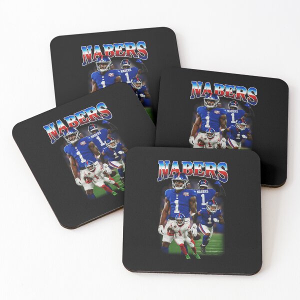 Item preview, Malik Nabers Giants Football Art Collage  designed and sold by Susannayden.