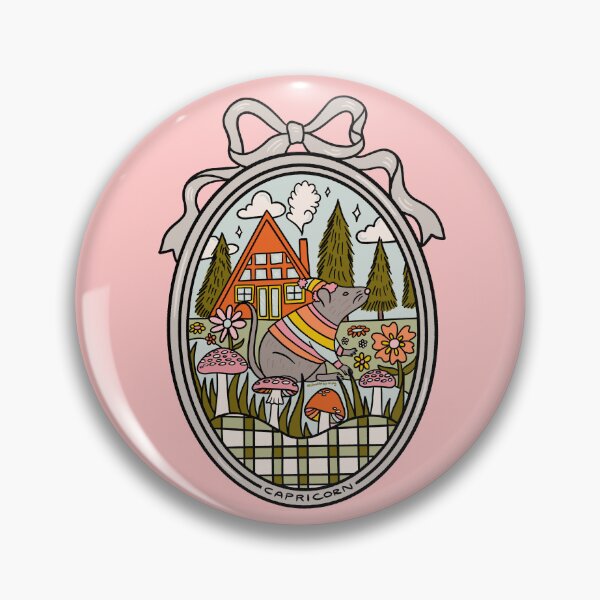 Item preview, Capricorn Rat designed and sold by doodlebymeg.