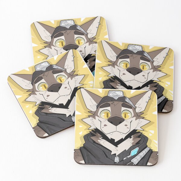 Item preview, Portrait of a Surprised Tactical Furry Wolf designed and sold by Finmm.