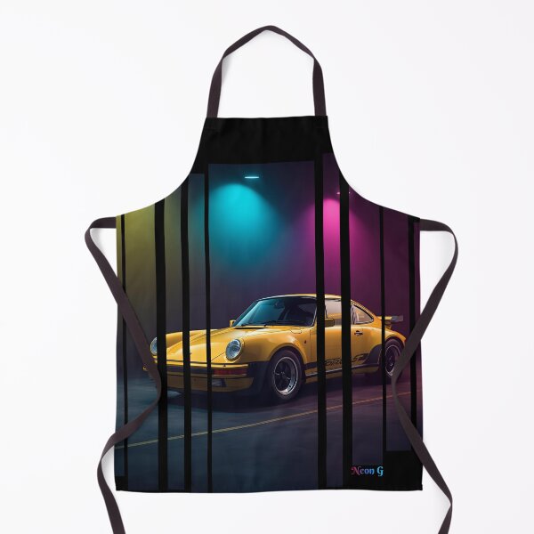Item preview, Porsch 911 Turbo S inspired Design Vintage racing poster style, dynamic motion lines 8 designed and sold by Neon G.