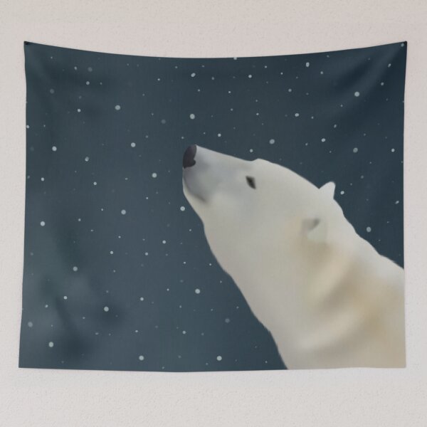 Item preview, Snow Polar Bear  designed and sold by JLDxArt.