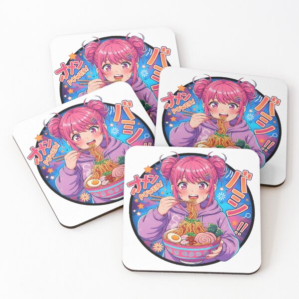 Item preview, Oishii Ramen Queen | Stunning Anime Girl Eating Ramen T-Shirt designed and sold by AlluraInc.
