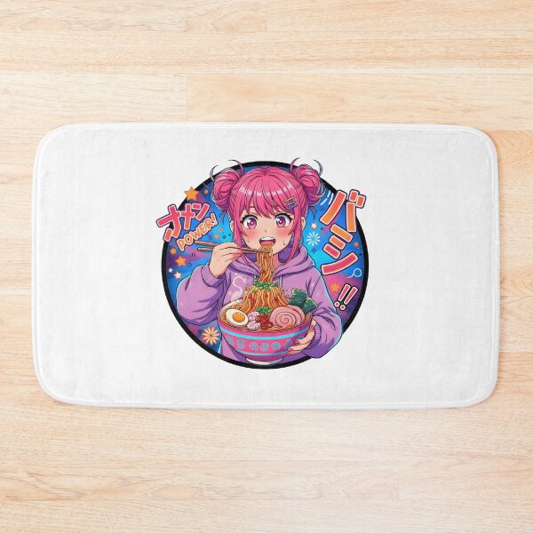 Item preview, Oishii Ramen Queen | Stunning Anime Girl Eating Ramen T-Shirt designed and sold by AlluraInc.