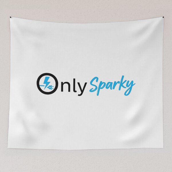 Item preview, Only Sparky funny Sparky mower blue designed and sold by MoodimalStudio.