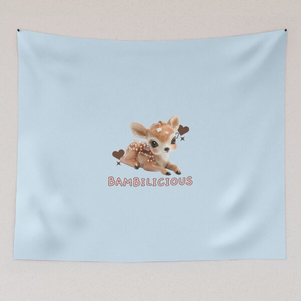 Item preview, BAMBI BAMBILICIOUS Cute designed and sold by JusTiceT-shirts.