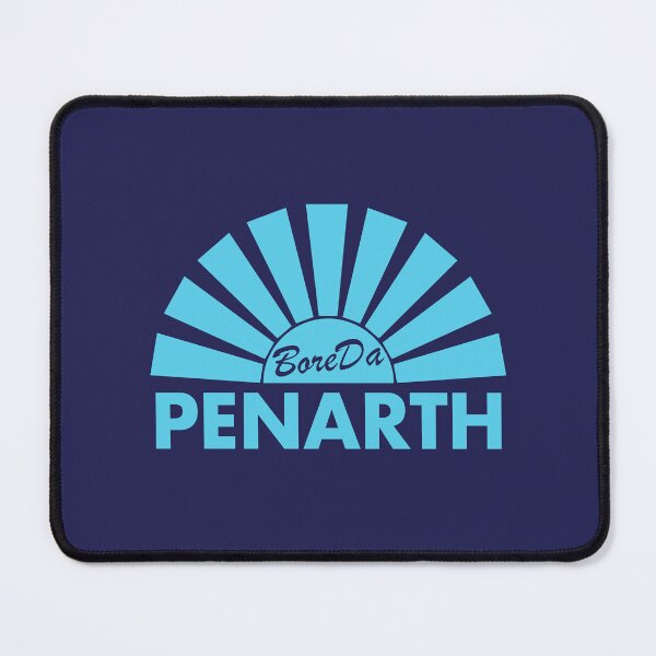 Item preview, Bore Da Penarth Good Morning - cyan designed and sold by unREST-design.
