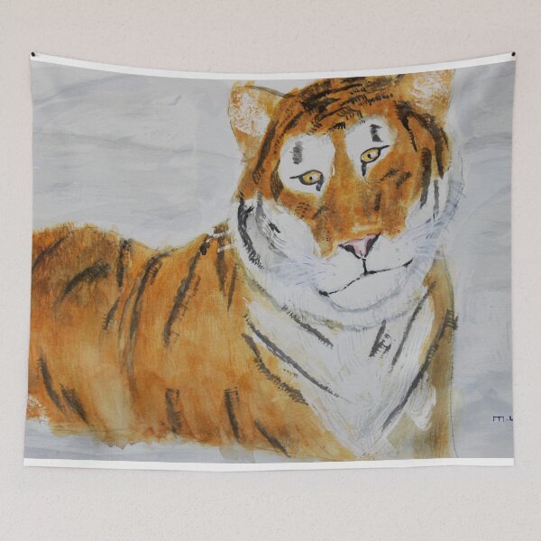 Item preview, Tigers first Snow designed and sold by CreativeMatthew.
