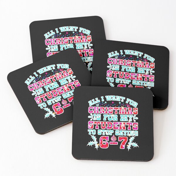 Item preview, Stop Saying 6 Minus 7 Christmas designed and sold by creativerooney.