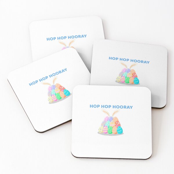 Item preview, Hop Hop Hooray – Cute Easter Bunny Egg  designed and sold by TalkTee Me.