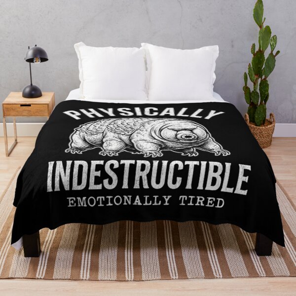 Item preview, Physically Indestructible Emotionally Tired Tardigrade designed and sold by Mason-Pride.