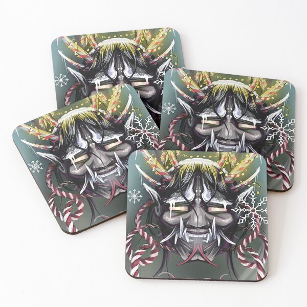 Item preview, Krampus Oni Mask designed and sold by Harley's Print Pagoda.