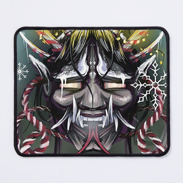 Item preview, Krampus Oni Mask designed and sold by Harley's Print Pagoda.