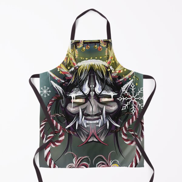 Item preview, Krampus Oni Mask designed and sold by Harley's Print Pagoda.