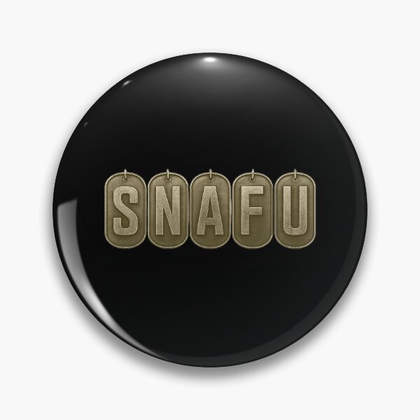 Item preview, SNAFU Dogtag – Gold Edition designed and sold by Callsign 84.