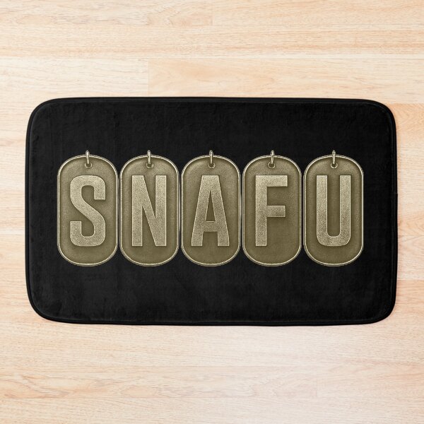 Item preview, SNAFU Dogtag – Gold Edition designed and sold by Callsign 84.