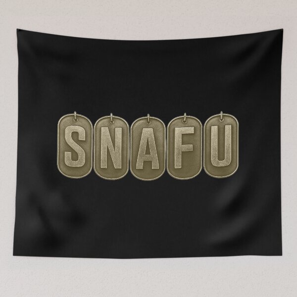 Item preview, SNAFU Dogtag – Gold Edition designed and sold by Callsign 84.
