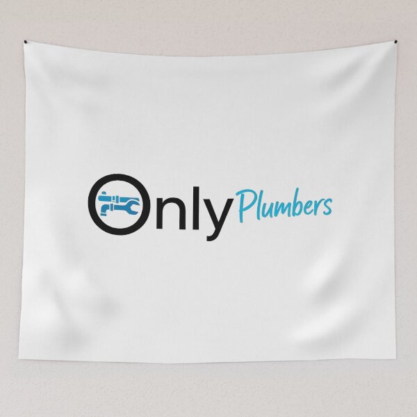 Item preview, Only Plumbers funny Plumber mower blue designed and sold by MoodimalStudio.