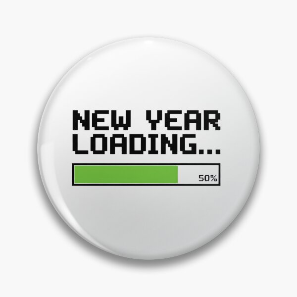 Item preview,  New Year Loading Pixel Bar Design designed and sold by MofazStyle.