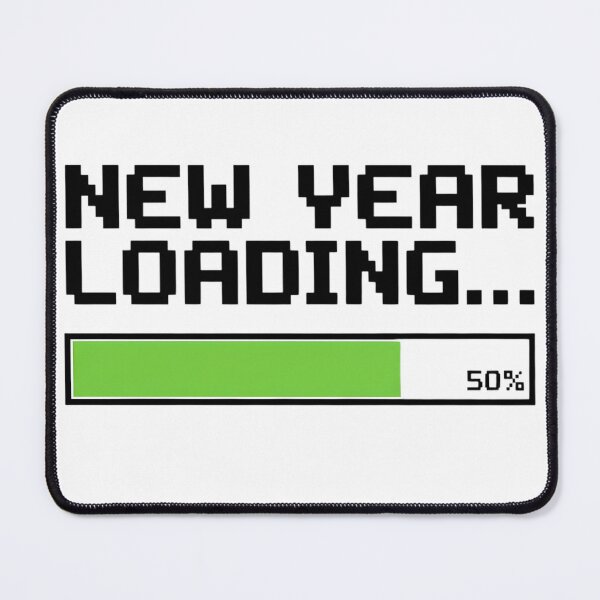 Item preview, New Year Loading Pixel Bar Design designed and sold by MofazStyle.