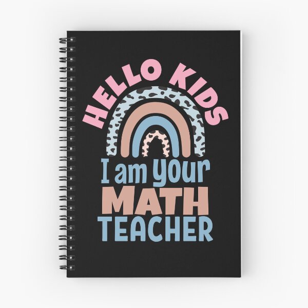 Item preview, Hello kids I am your math teacher designed and sold by Think4Prints.