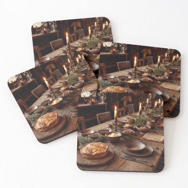 Item preview, Before the Christmas Feast - 1450 designed and sold by GildedPagesCo.
