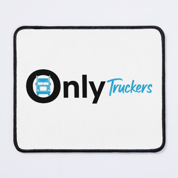 Item preview, Only Truckers funny Truckersmower blue designed and sold by MoodimalStudio.