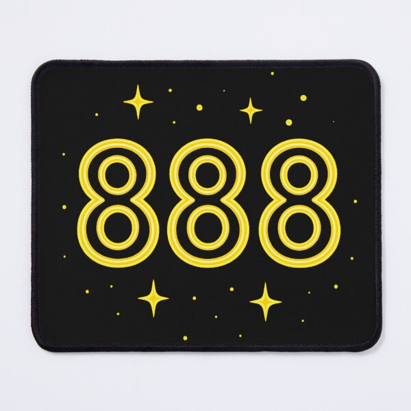Item preview, Angel Number 888 Golden Abundance Glow designed and sold by HiteshArt111.