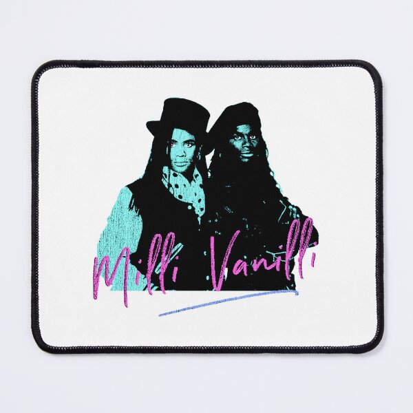Item preview, Milli Vanilli Retro Pop Duo Colorful Neon Portrait designed and sold by alinashoo.