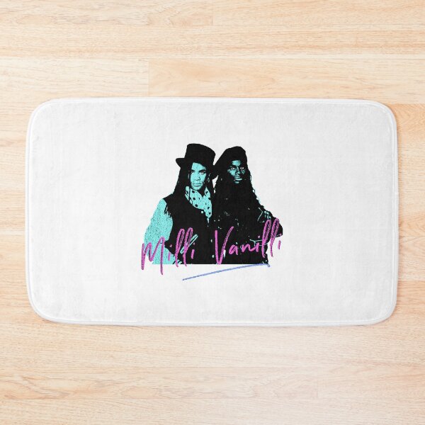 Item preview, Milli Vanilli Retro Pop Duo Colorful Neon Portrait designed and sold by alinashoo.