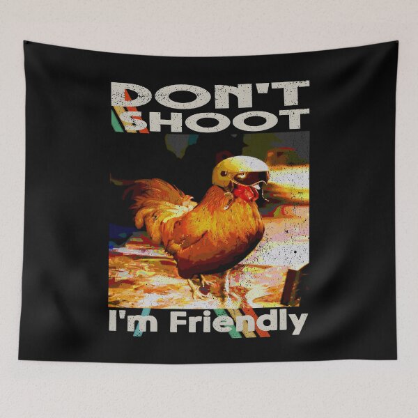 Item preview, I'm Friendly - Don't shoot - Arc Raiders designed and sold by legbabella.