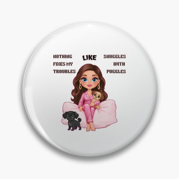 Item preview, Snuggles with Puggles designed and sold by picturethispas.
