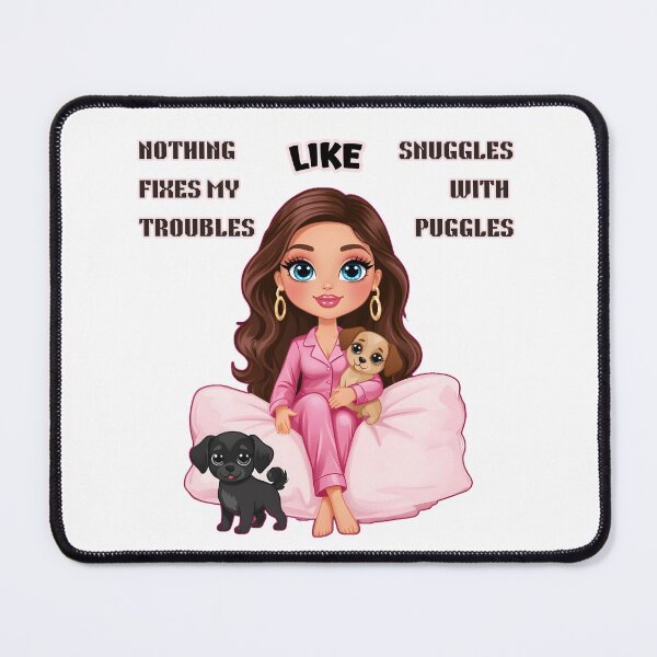 Item preview, Snuggles with Puggles designed and sold by picturethispas.