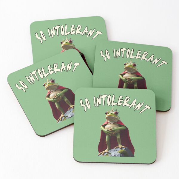 Item preview, Cute Lactose Intolerant Frog, "So Intolerant" designed and sold by RowanGraphics.