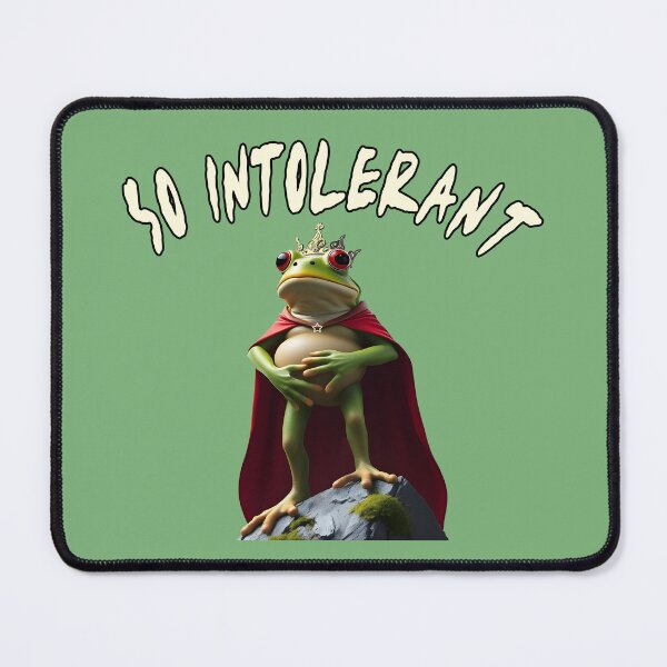 Item preview, Cute Lactose Intolerant Frog, "So Intolerant" designed and sold by RowanGraphics.