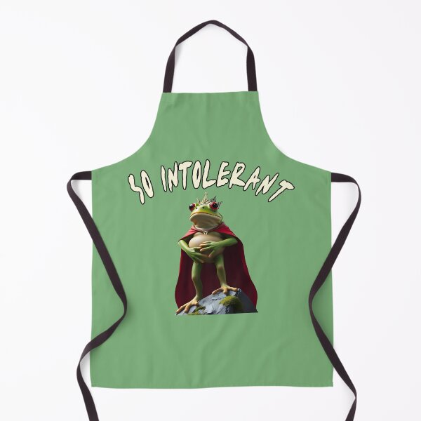 Item preview, Cute Lactose Intolerant Frog, "So Intolerant" designed and sold by RowanGraphics.