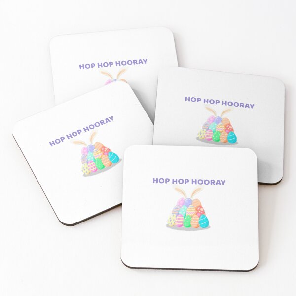 Item preview,  Hop Hop Hooray – Cute Easter Bunny Egg  designed and sold by TalkTee Me.