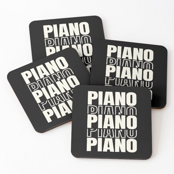 Item preview, Piano 5 text repeat designed and sold by DanceDeck.