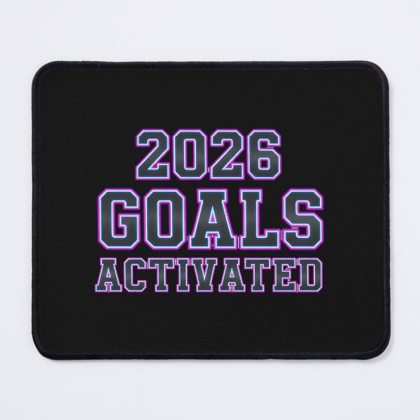 Item preview, 2025 Goals Activated Sporty Neon Design designed and sold by MofazStyle.