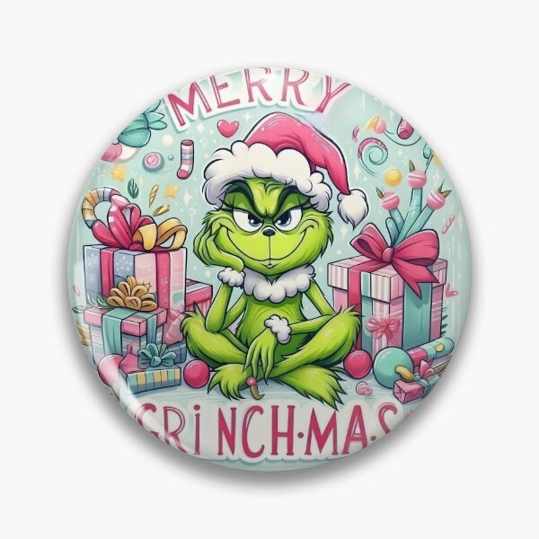 Item preview, Playful Green Christmas Character Illustration designed and sold by AI-Only Creations.
